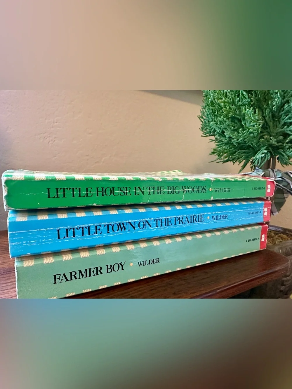 Vintage Little House Lot of 3 Scholastic 1996 Paperbacks Laura Ingalls Wilder